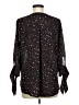 West Kei 100% Polyester Black 3/4 Sleeve Blouse Size M - photo 2