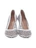 Tamara Mellon Metallic Silver Heels Size EU 40 - photo 2
