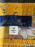 Blue Rain Floral Yellow 3/4 Sleeve Blouse Size M - photo 7