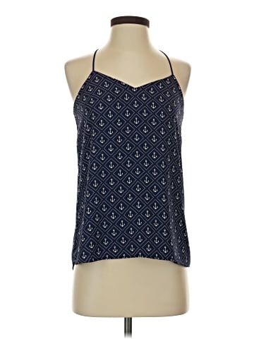 Tail Sleeveless Blouse (view 1)