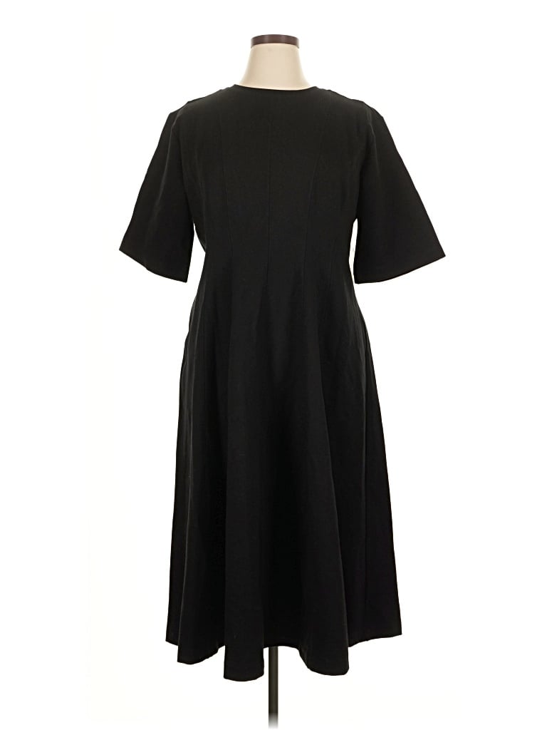 Pre-owned Eloquii Casual Dress In Black