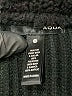 Aqua 100% Polyester Solid Black Coat Size S - photo 6