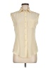 Moschino 100% Silk Ivory button down Size 8 - photo 1