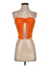 Princess Polly Orange Sleeveless Top Size 0 - photo 1
