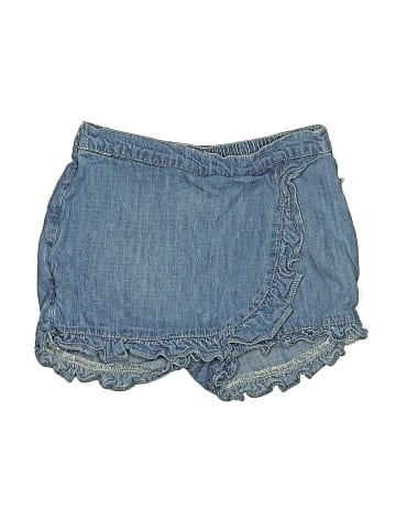 Ruffle Butts Denim Skirt (view 1)