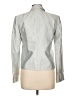 Michael Kors Metallic Silver Blue Blazer Size 10 - photo 2