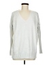 French Connection Silver White Pullover Sweater Size M - photo 1