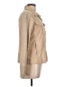 Ecru 100% Leather Tan Leather Jacket Size L - photo 4