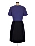 Marc by Marc Jacobs 100% Polyester Color Block Purple Casual Dress Size 8 - photo 2