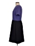 Marc by Marc Jacobs 100% Polyester Color Block Purple Casual Dress Size 8 - photo 5
