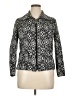 Studio Works Print Silver Jacket Size XL Petite - photo 1