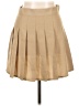 Shein Solid Tan Casual Skirt Size L - photo 1