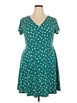 knit tshirt dress Polo 3/4 Sleeve Dress main image 1