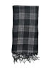 Unbranded Plaid Black Scarf One size - photo 2
