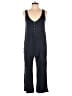 Secret Treasures 100% Polyester Solid Blue Jumpsuit Size M - photo 1