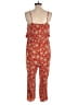 LOFT Beach Paisley Red Jumpsuit Size M - photo 2