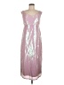 Let Me Be 100% Polyester Silver Cocktail Dress Size M - photo 1