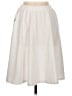 Ava and Lu Solid Ivory Casual Skirt Size M - photo 1