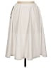 Ava and Lu Solid Ivory Casual Skirt Size M - photo 2