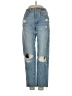 Garage 100% Cotton Hearts Blue Jeans Size 00 - photo 1