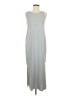 Unbranded Solid Gray Casual Dress Size M (estimated) - photo 1