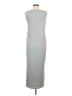 Unbranded Solid Gray Casual Dress Size M (estimated) - photo 2
