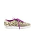 adidas SLVR Animal Print Yellow Gold Sneakers Size 7 - photo 1