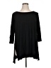 Joan Vass Black 3/4 Sleeve Top Size 1X - photo 1