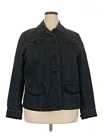 Jones New York Signature Denim Jacket (view 1)