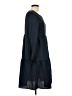 Unbranded 100% Polyester Solid Blue Casual Dress Size L - photo 4