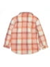 Old Navy 100% Polyester Plaid Orange Coat Size 8 - photo 2