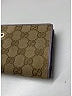 Gucci Gold Tan Canvas Double Flap continental Wallet One size - photo 5