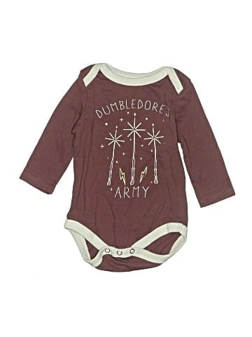 Harry Potter Long Sleeve Onesie (view 1)