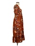 B.O.G Collective 100% Polyester Brown Casual Dress Size XS (estimated) - photo 4