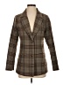 Et Clet Plaid Brown Blazer Size S - photo 1