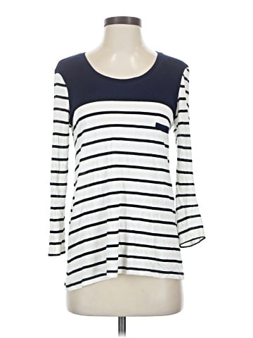 Bordeaux 3/4 Sleeve Top (view 1)