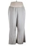 Vince. 100% Polyester Solid Gray Tan Casual Pants Size 20 - photo 1