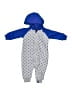 Hurley Polka Dots Blue Long Sleeve Outfit 3-6 MO / 6 MO - photo 1