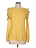 Shein Yellow Long Sleeve Top Size 12 - photo 1