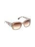 Chanel Ivory Brown Sunglasses One size - photo 1