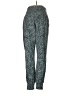 Athleta Animal Print Teal Sweatpants Size M - photo 2