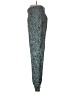 Athleta Animal Print Teal Sweatpants Size M - photo 5