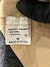Unbranded 100% Cotton Solid Tan Short Sleeve Button-Down Shirt Size M - photo 7