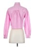 Zara Pink Long Sleeve Button-Down Shirt Size XS - photo 2