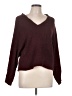 American Eagle Outfitters 100% Polyester Burgundy Pullover Sweater Size L - photo 1