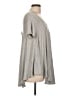 Eri + Ali Gray Short Sleeve Top Size L - photo 4