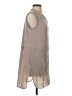 Wilfred 100% Silk Gray Sleeveless Silk Top Size XS - photo 4