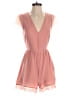 Miami 100% Polyester Solid Pink Romper Size S - photo 1