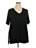 Torrid Black Short Sleeve Blouse Size 3X Plus (3) - photo 1