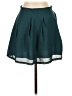 TOBI 100% Polyester Solid Teal Formal Skirt Size S - photo 1